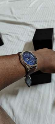Buy Armani Exchange Men Navy Dial Chronograph Watch AX2501