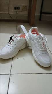 Mens memory top foam running shoes