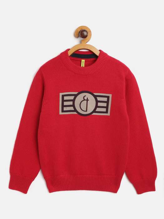 Buy Gini and Jony Gini and Jony Boys Red Black Pure Cotton Brand
