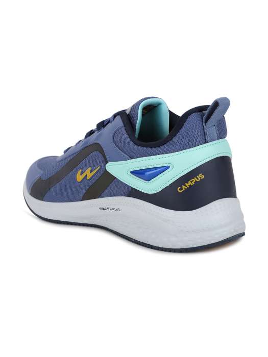 Buy Campus Campus Men Blue Mesh Running Shoes at Redfynd