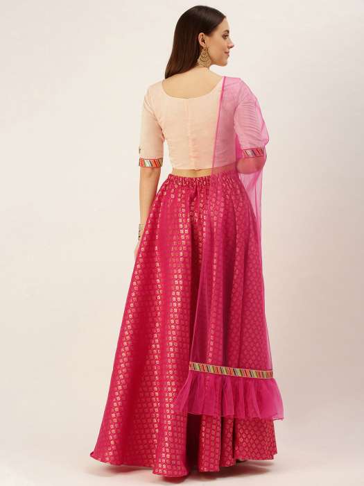 DIY:how to make Lehenga in 10 minutes(hindi) - YouTube