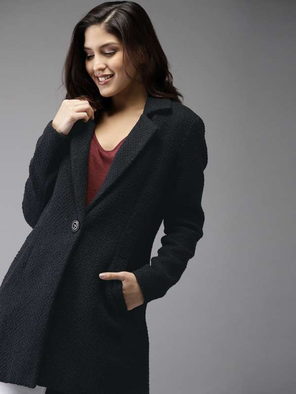 womens blazer myntra