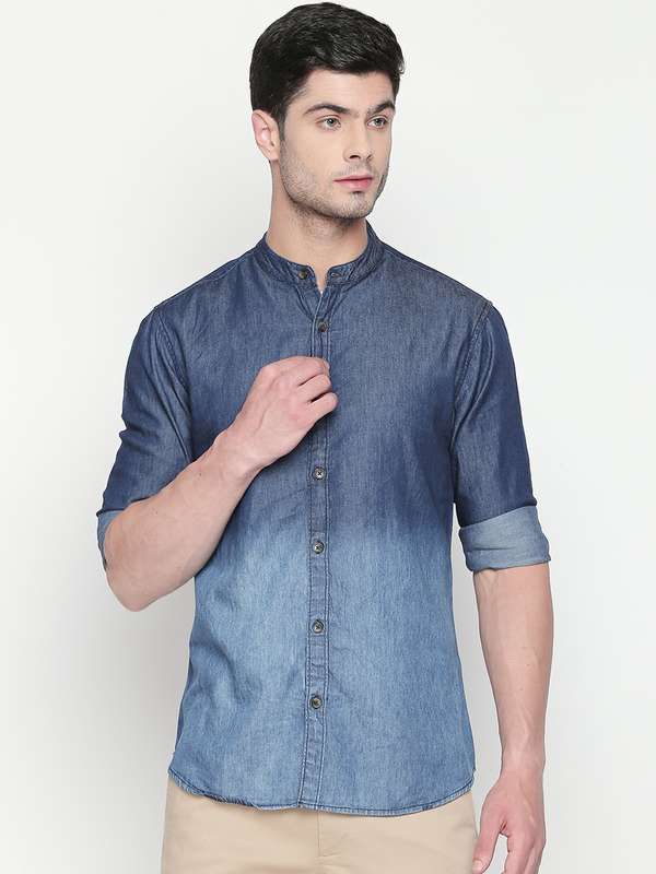 dennis lingo denim shirt