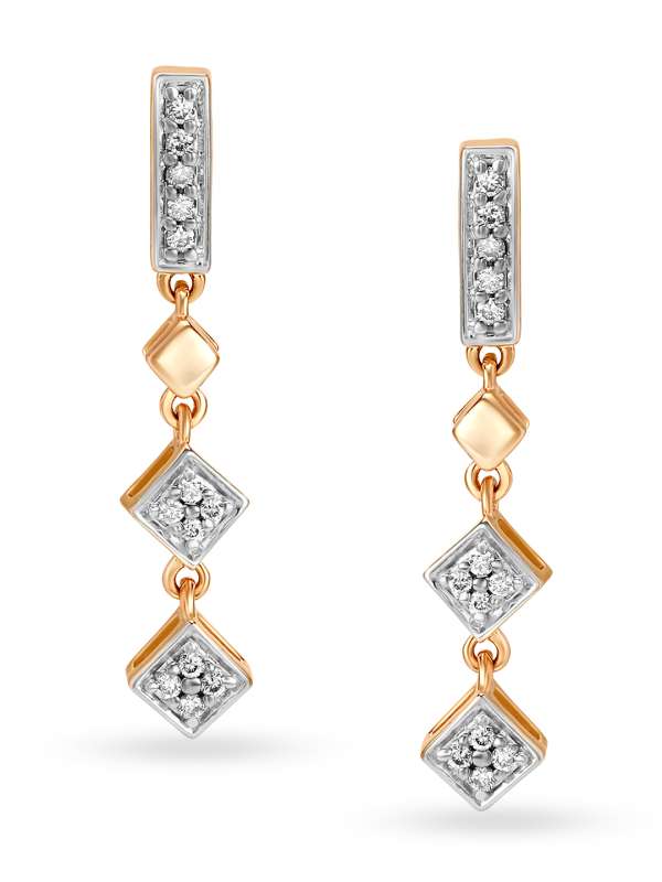 Mia By Tanishq Earrings Diamond Buy Mia By Tanishq Earrings Diamond Online In India