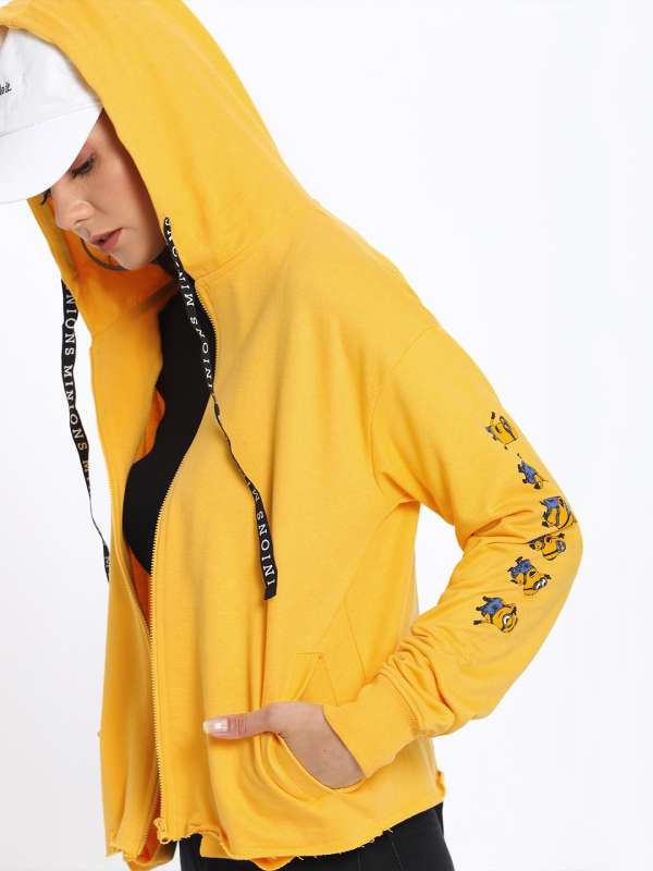 Minion hoodie women's cheap