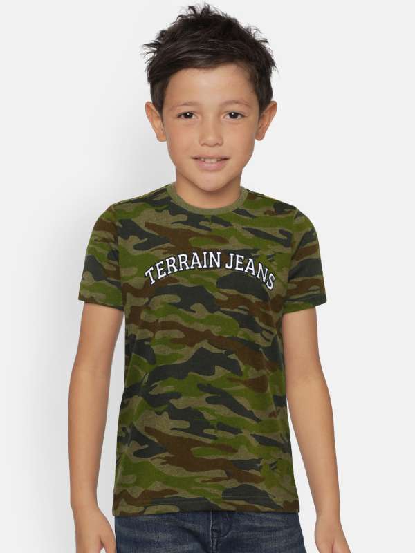 army t shirt myntra