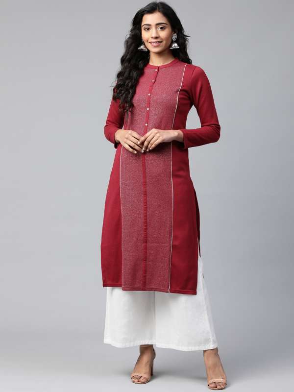 Women Winter Kurtas Aurelia Buy Women Winter Kurtas Aurelia online in India