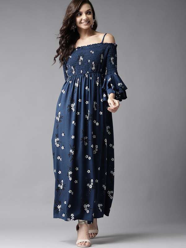 Myntra blue dress Outlet