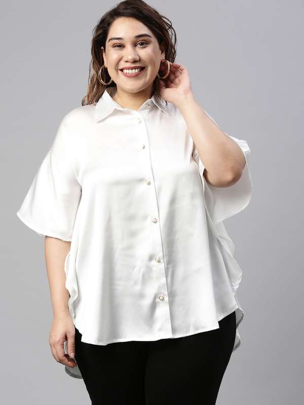 White Party Wear Shirts - Buy White 