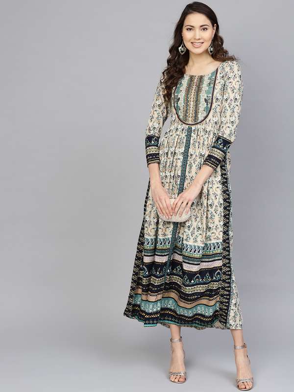 maxi dresses online myntra