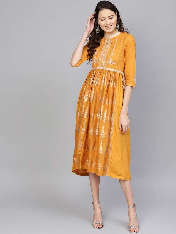 Myntra w dresses clearance
