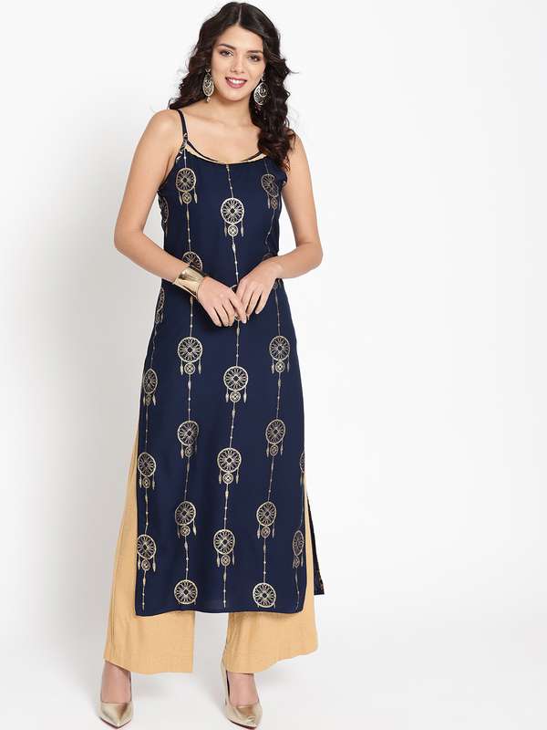 spaghetti strap kurta online