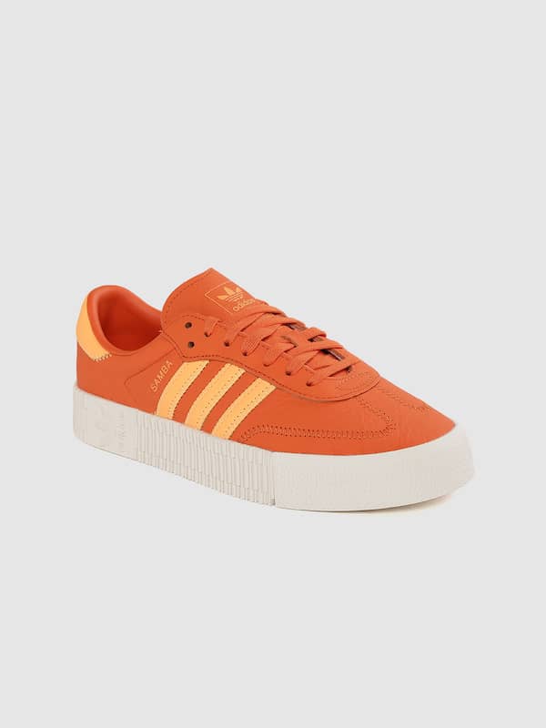 adidas orange colour shoes