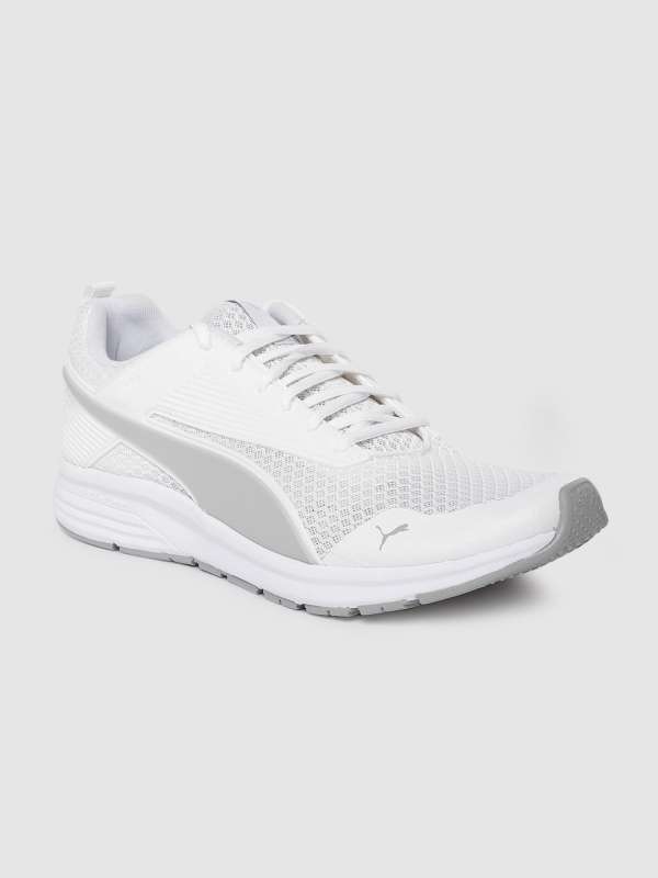 pure white sports shoes online