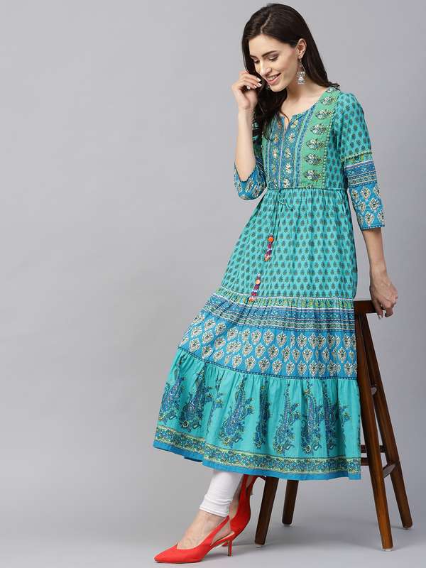 Myntra rain and rainbow kurta clearance