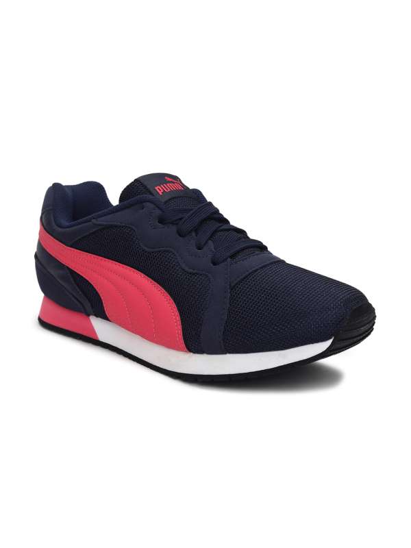 Puma children's pacer next cage trainers black/navy/white shop