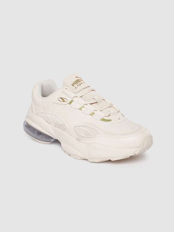 puma white sneakers myntra