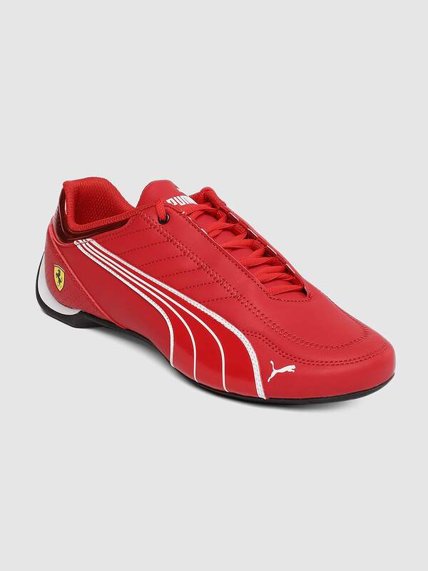 red puma shoes