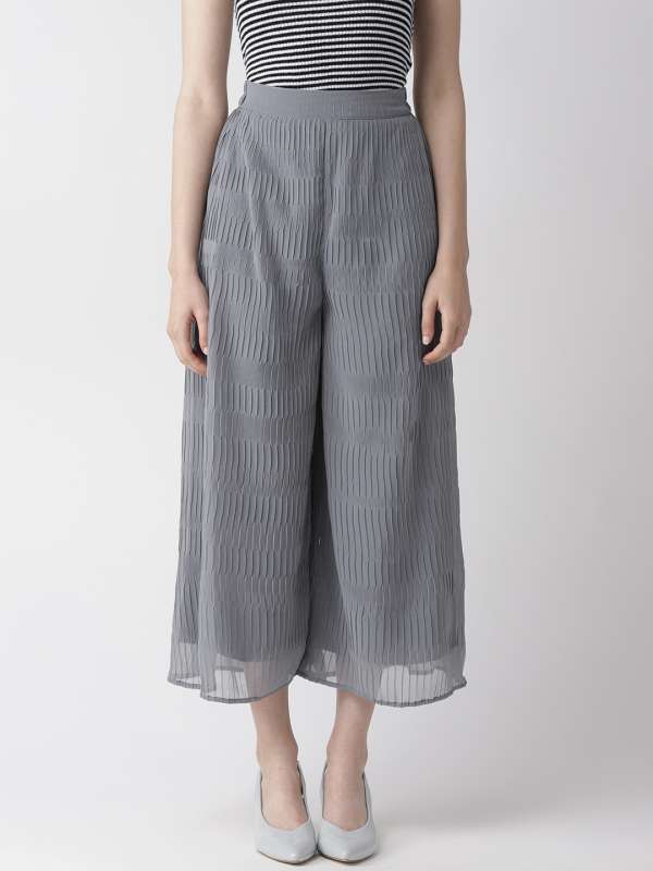 palazzo pants online myntra