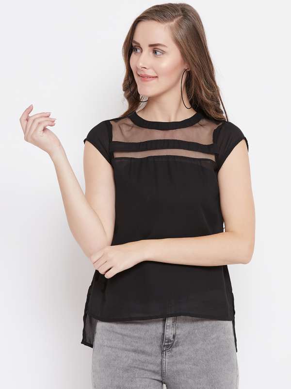 High low hot sale top myntra