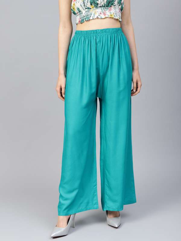 palazzo pants online myntra