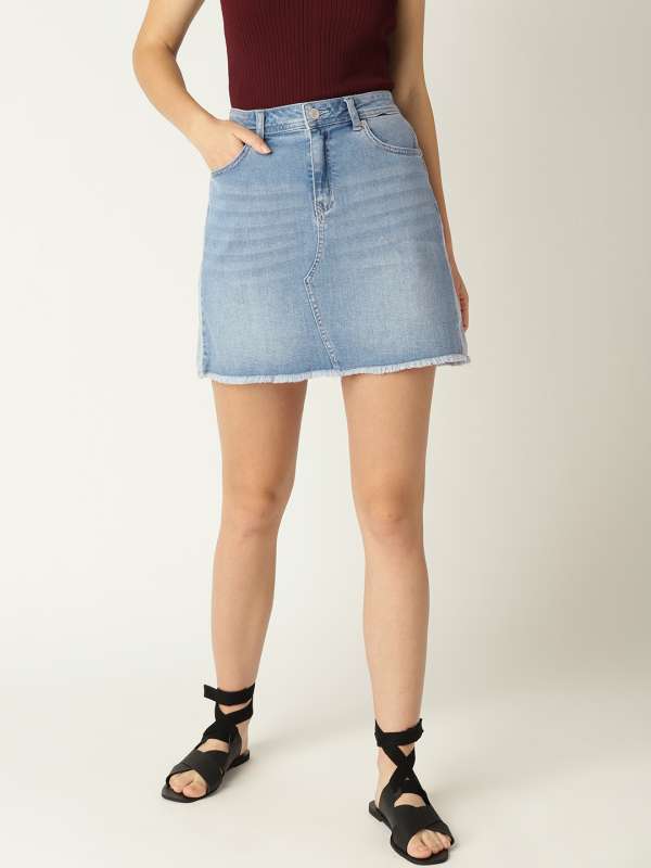 esprit denim skirt