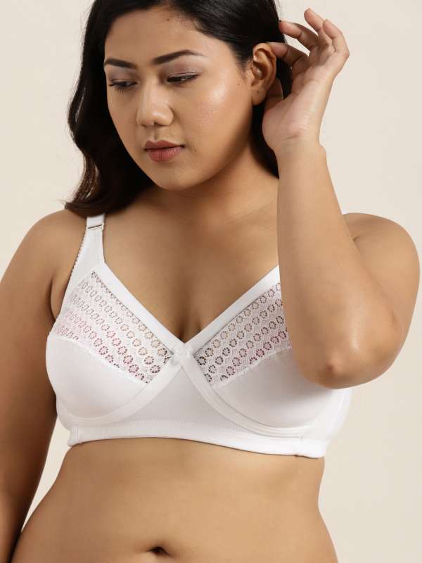 Buy online White Solid Padded Bra from lingerie for Women by Kalyani for  ₹174 at 0% off