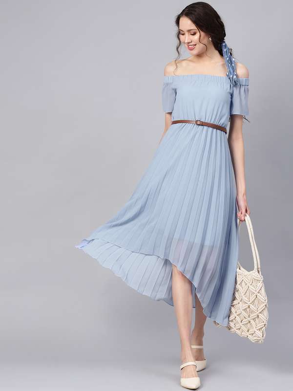 Myntra blue dress Outlet