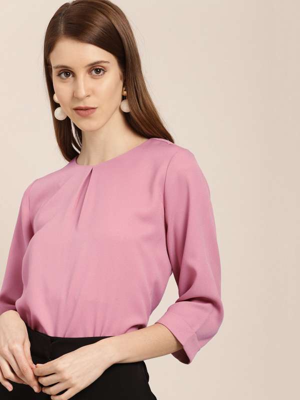 myntra ladies formal tops