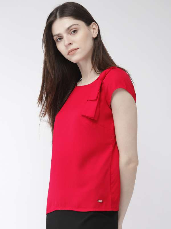 Park Avenue Women Red Clothing Buy Park Avenue Women Red Clothing online in India