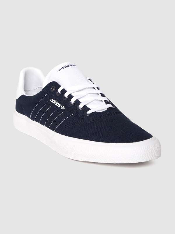 adidas blue canvas shoes