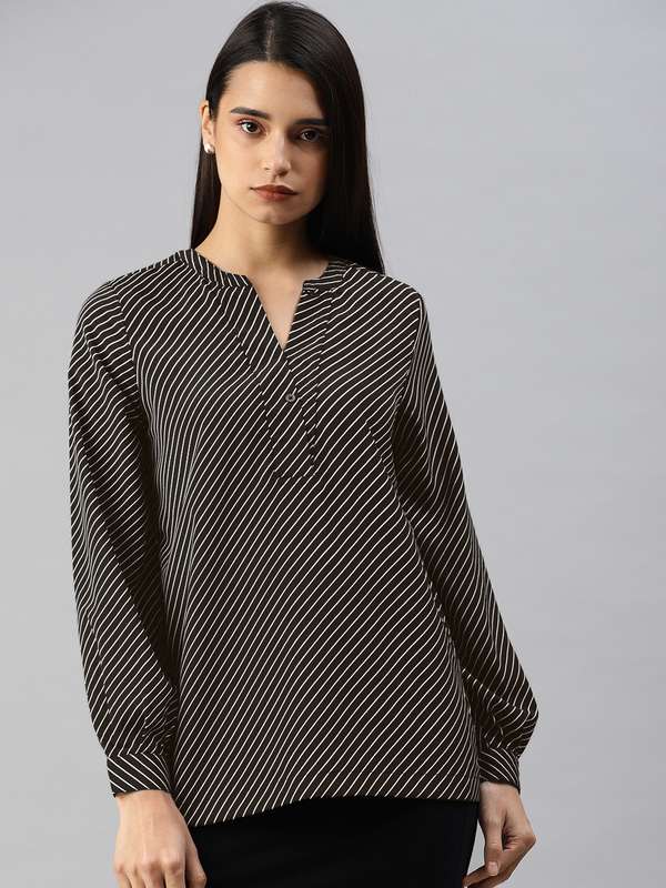 myntra ladies formal tops