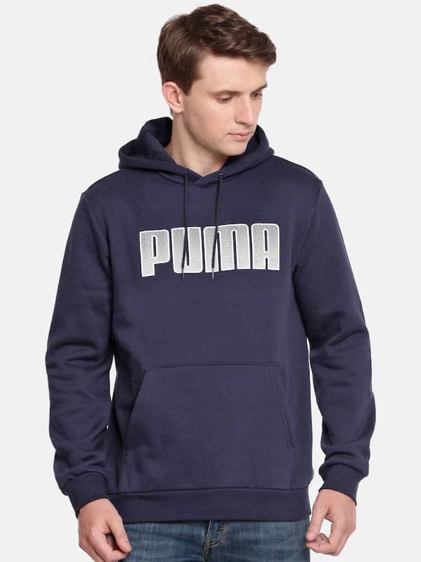 puma full sleeve printed men's sweatshirt