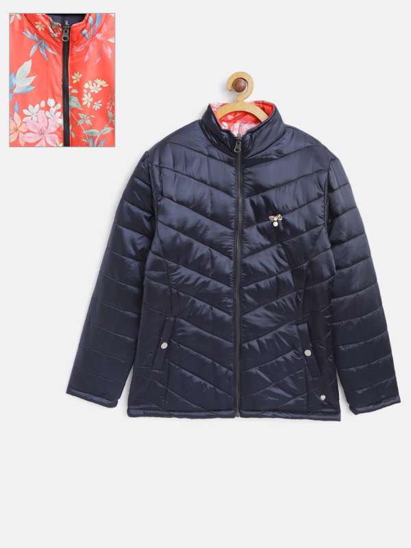 jackets for girls myntra