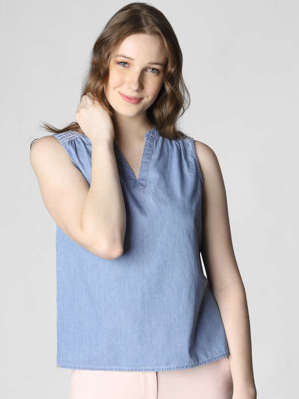 Best jeans tops online clearance