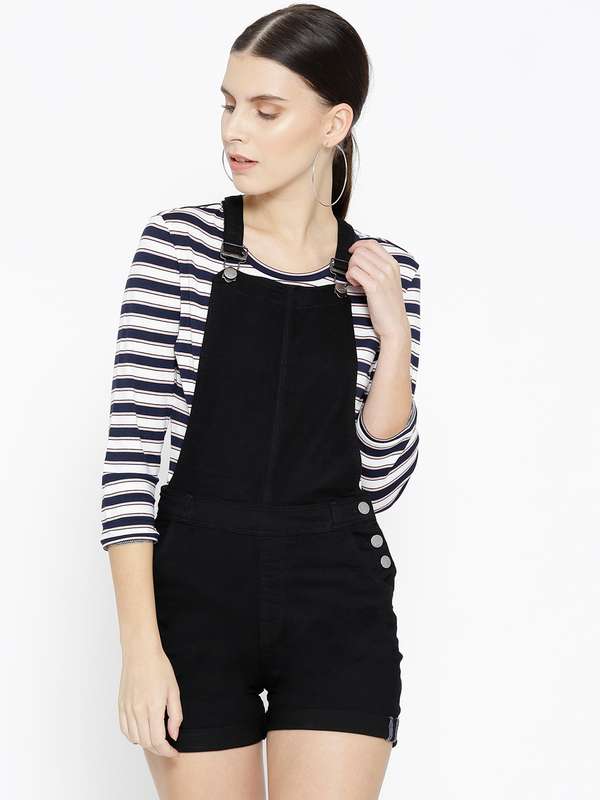 dungaree dress myntra