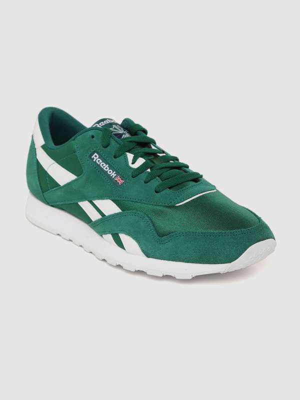 reebok green shoes