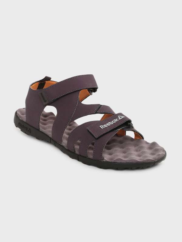 reebok brown floater sandals
