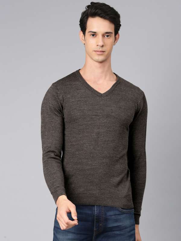 Charcoal gray outlet sweater