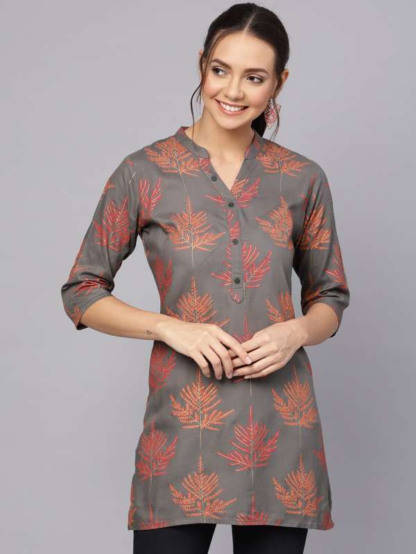 myntra short kurtis