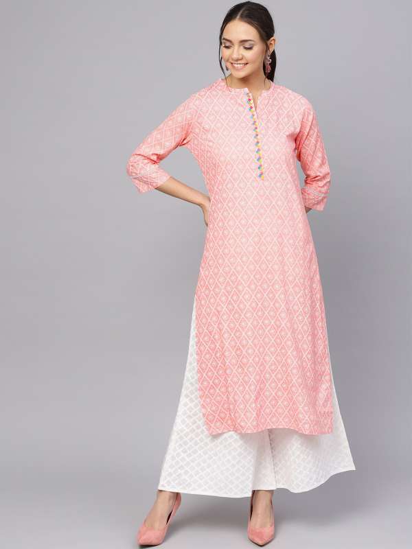palazzo suit sets myntra