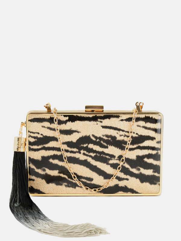 animal print clutches