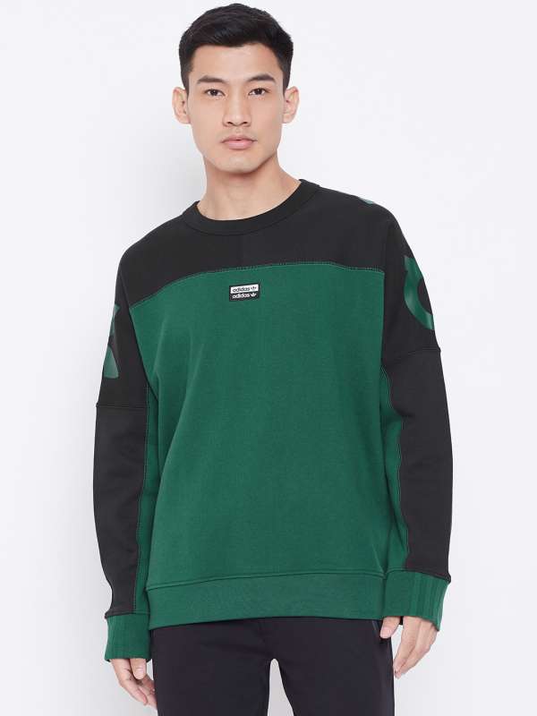 adidas mens green tracksuit