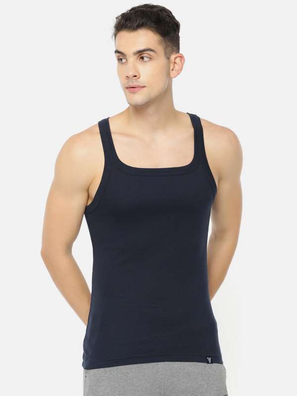 Square neck vest clearance men's