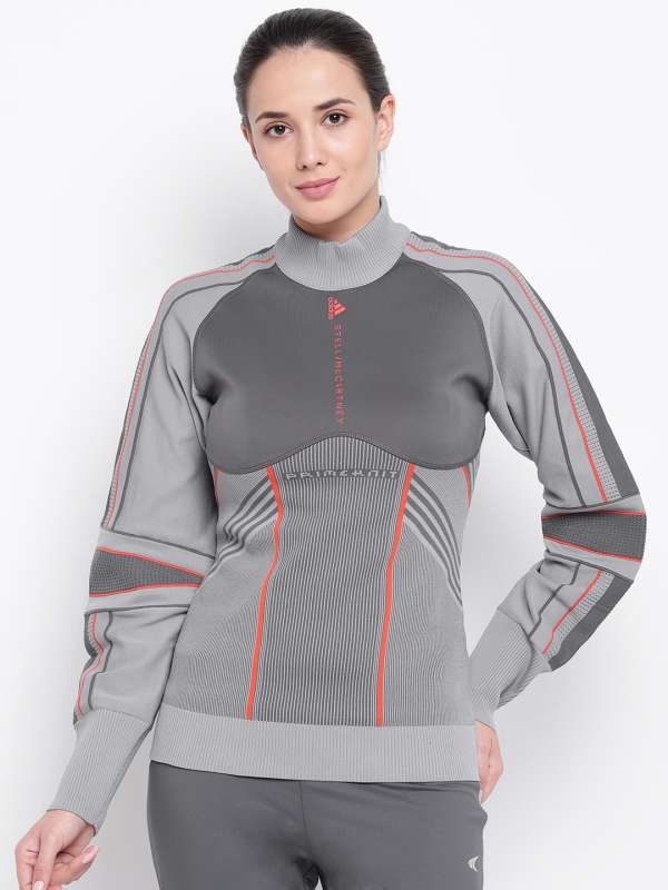 grey adidas sweater womens