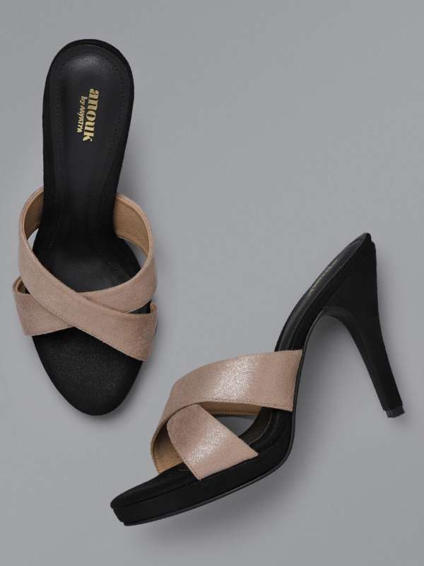 myntra footwear heels