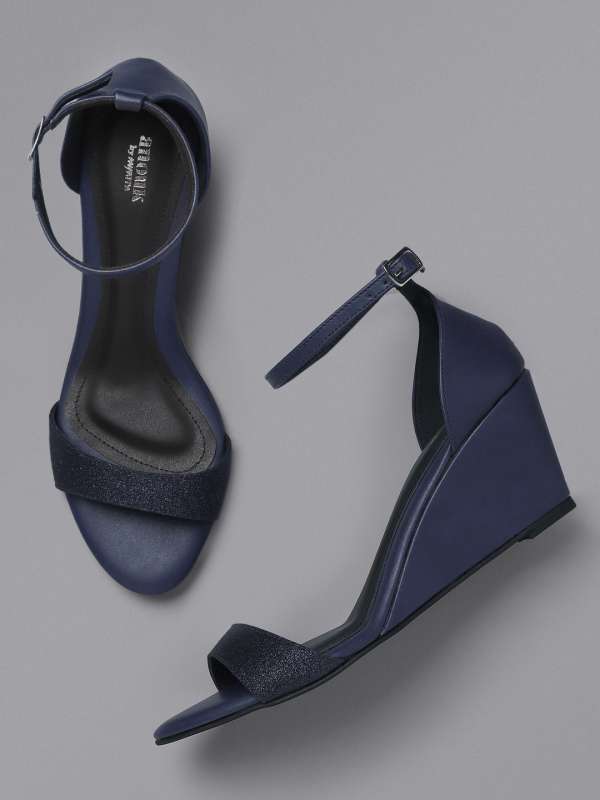 Blue Heels - Buy Navy Blue online India