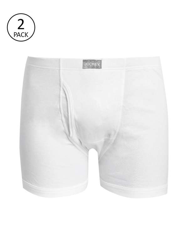 Jockey White Pack Of 2 Trunk Buy Jockey White Pack Of 2 Trunk online in India