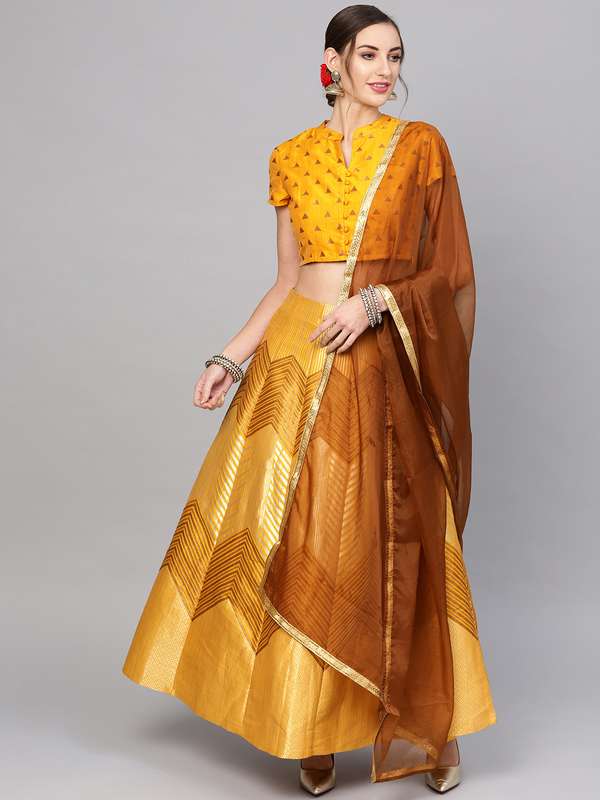 brocade lehenga online shopping