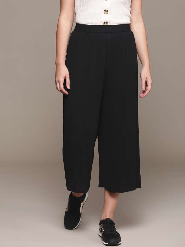 palazzo pants online myntra